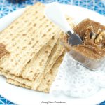 Charoset Recipe - made with dates and walnuts is the perfect Passover Recipe for your Seder dinner. Easy to make and super delicious spread for matzohs.